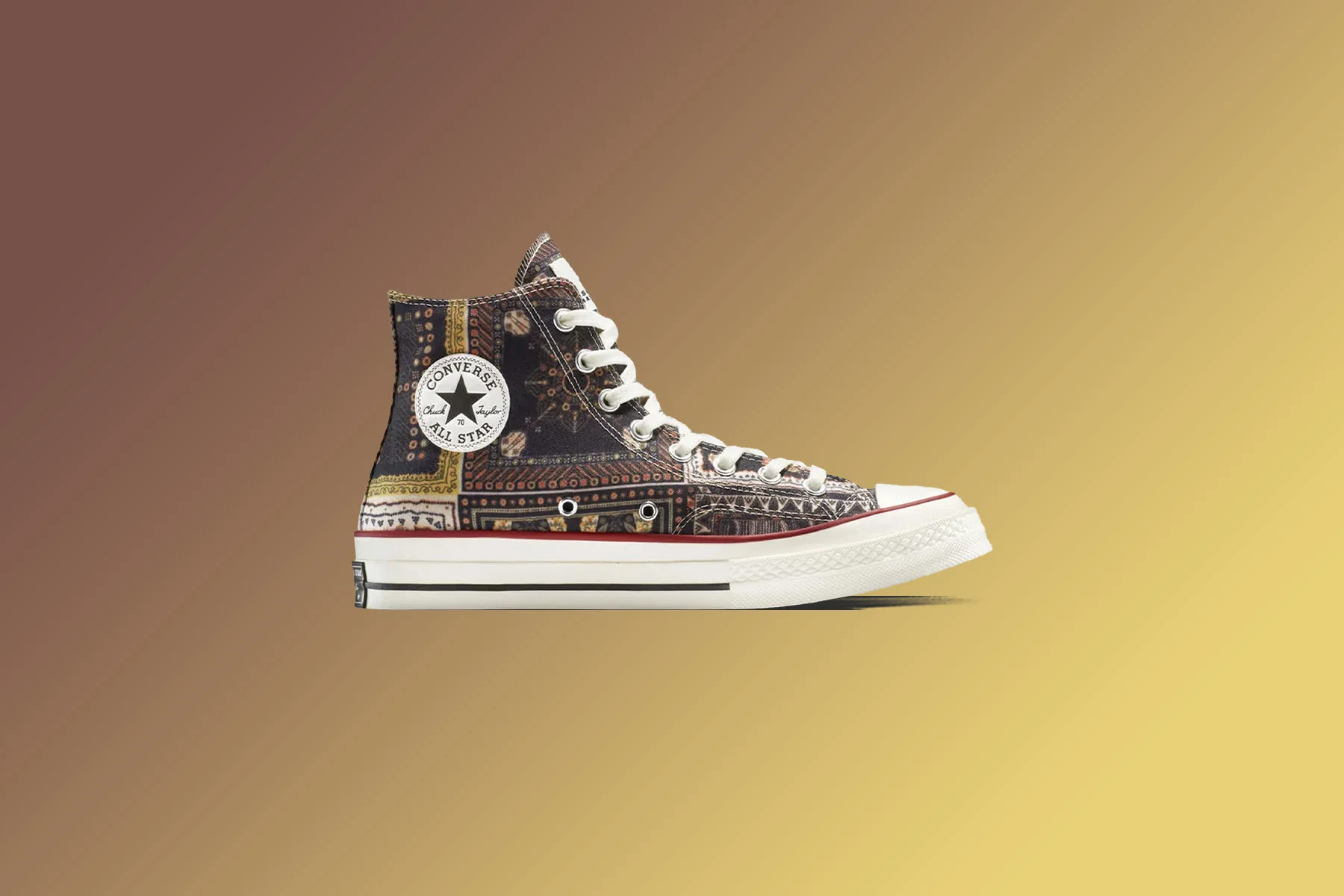 Converse x Isabel Marant Chuck 70 - Black/Vanilla Ice/Red - Image 5