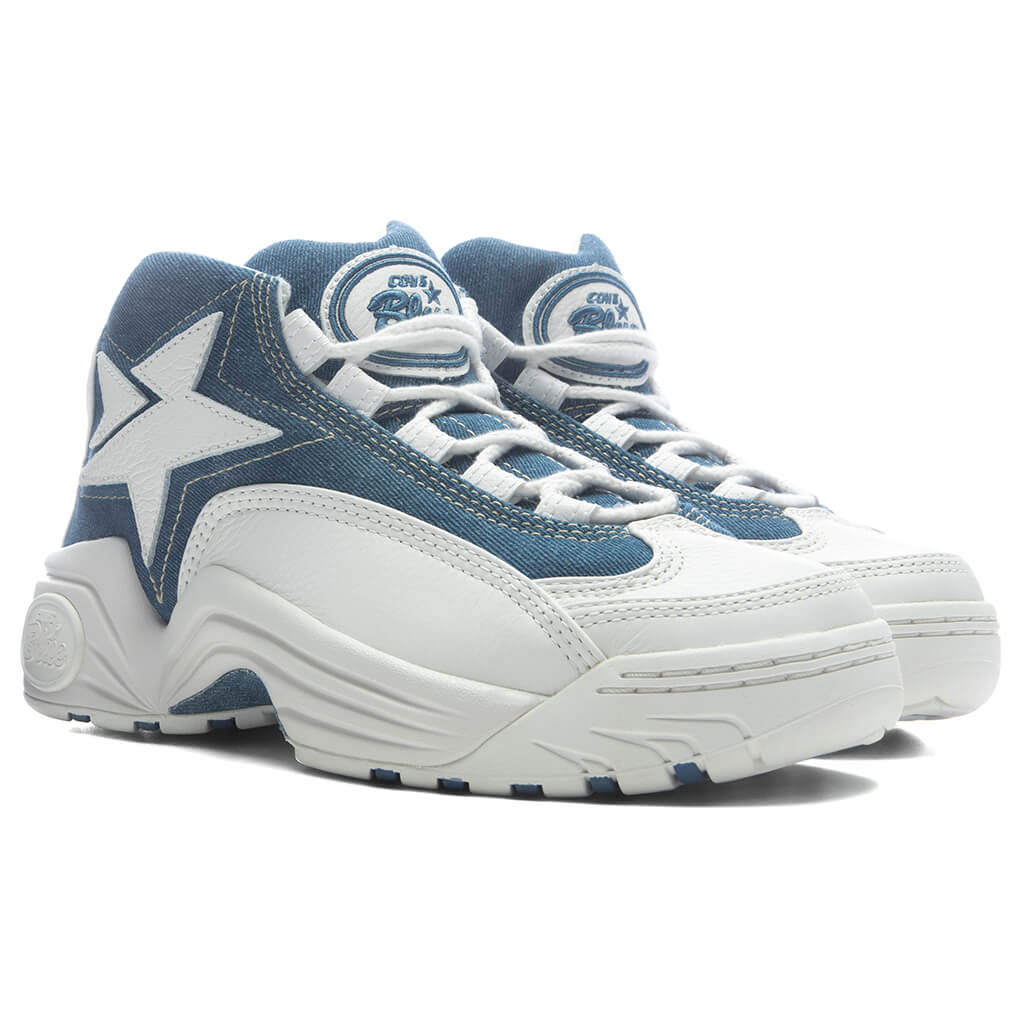 Cons Mid 'Kentucky Denim' - Federal Blue/Vintage White - Image 2