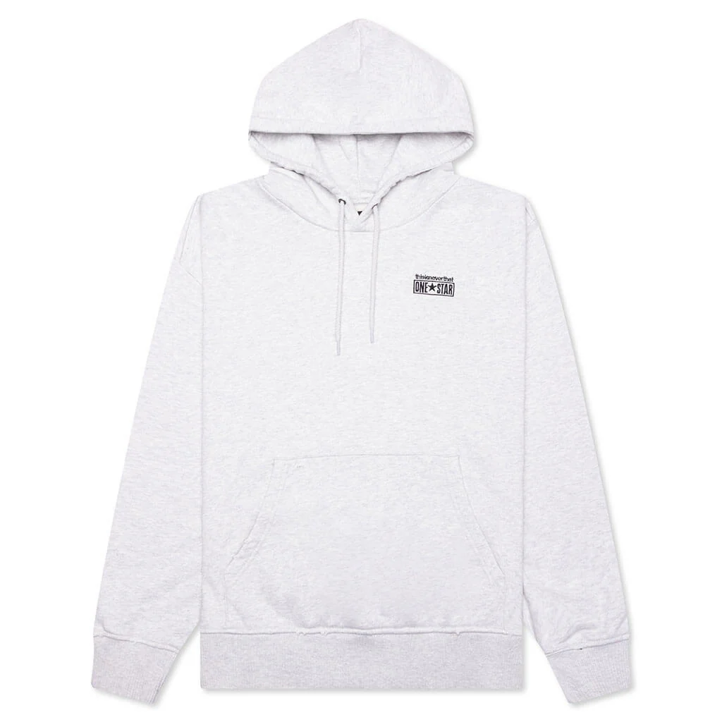 Converse x This is Never That Gold Standard Hoodie - Light Retro Grey Heather