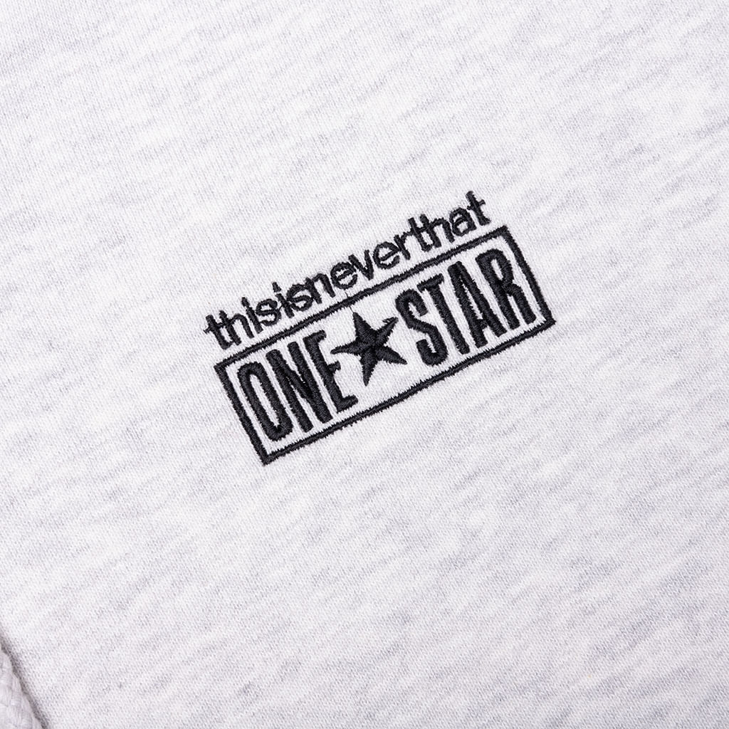 Converse x This is Never That Gold Standard Hoodie - Light Retro Grey Heather - Image 4