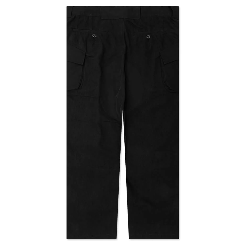 Cotton Pants - Black - Image 2