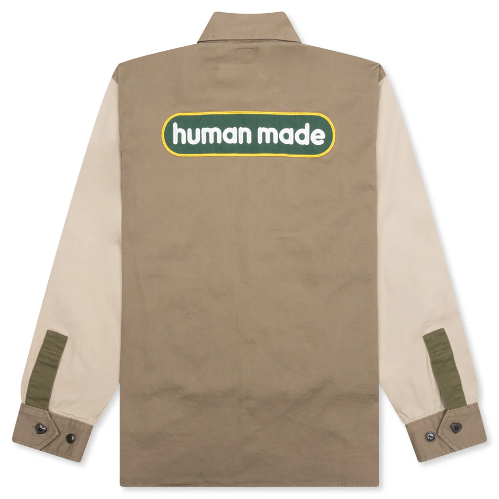 Crazy Work Shirt - Beige - Image 2