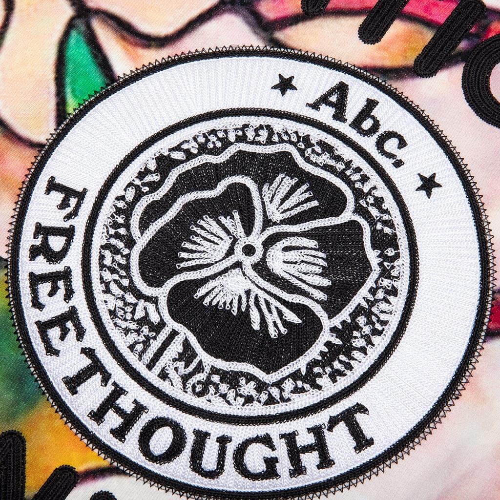 Critical Thinking Hoodie - Stained Glass Print - Image 3
