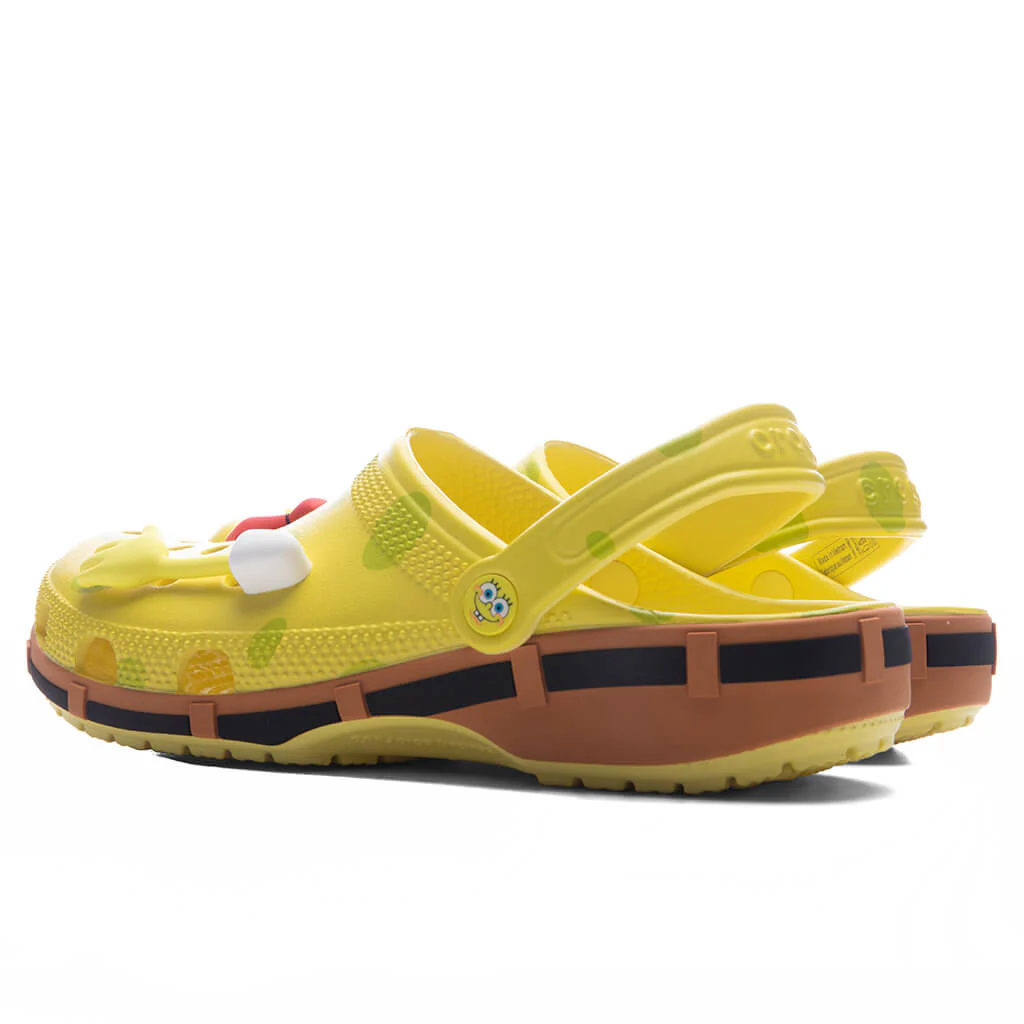 Crocs x Spongebob Classic Clog - Banana - Image 3