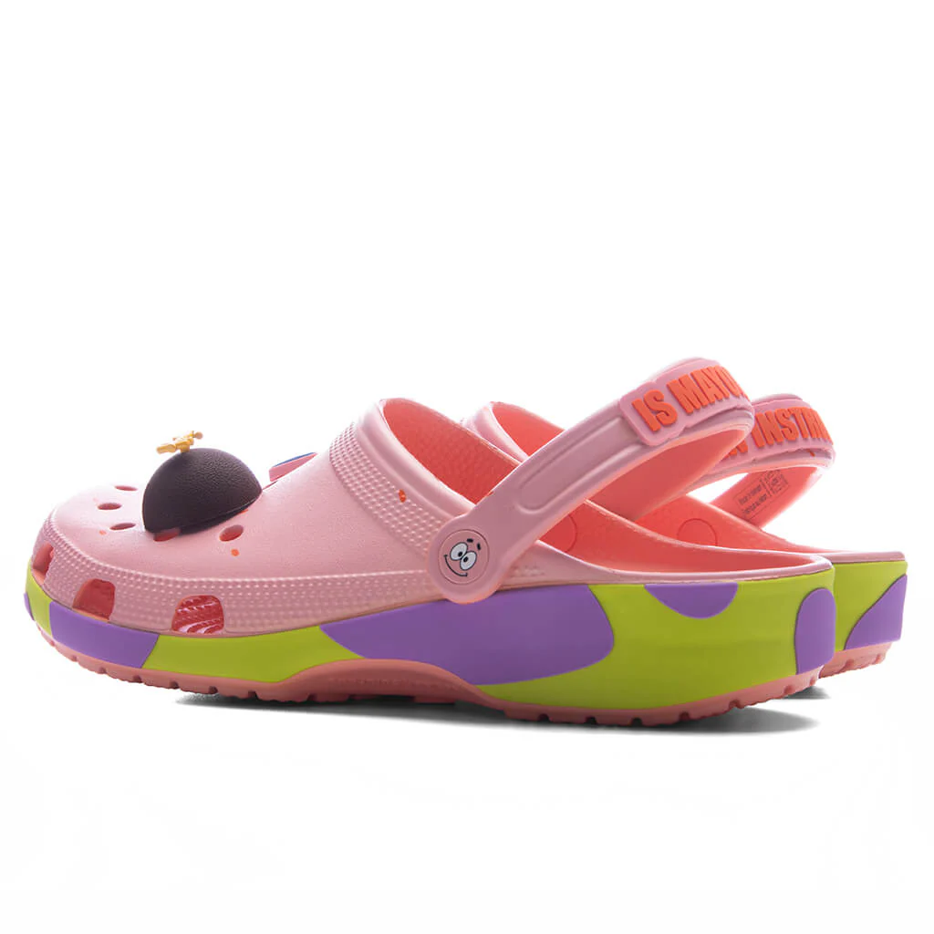 Crocs x Spongebob Patrick Star Classic Clog - Melon - Image 3