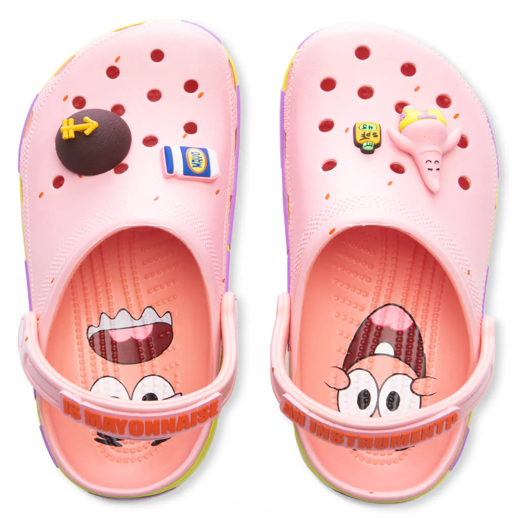 Crocs x Spongebob Patrick Star Classic Clog - Melon - Image 4