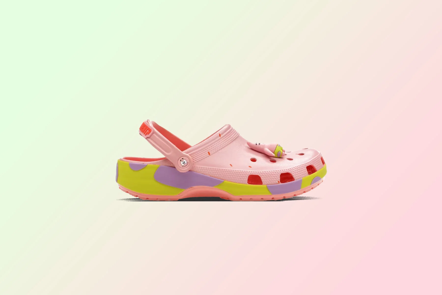 Crocs x Spongebob Patrick Star Classic Clog - Melon - Image 5