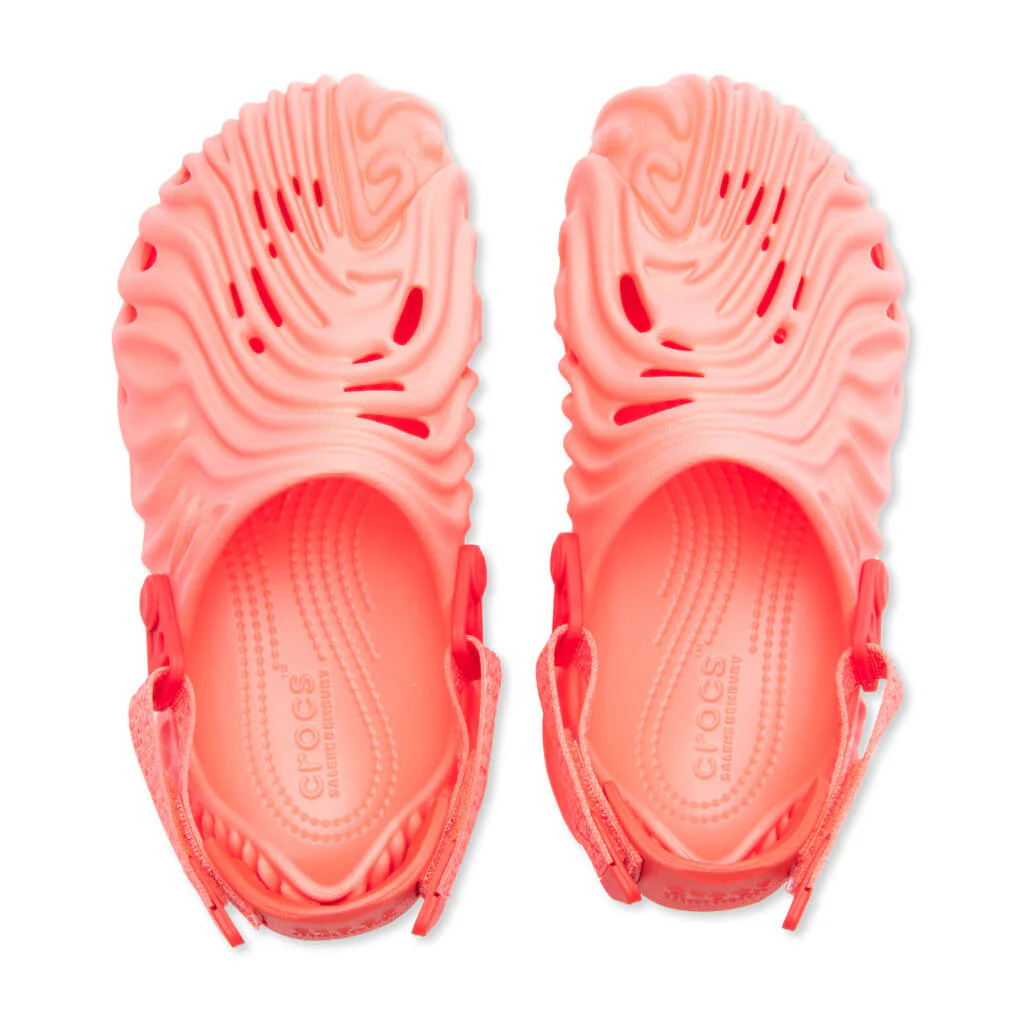 Crocs x Salehe Bembury Pollex Clog Kids' - Begonia - Image 4