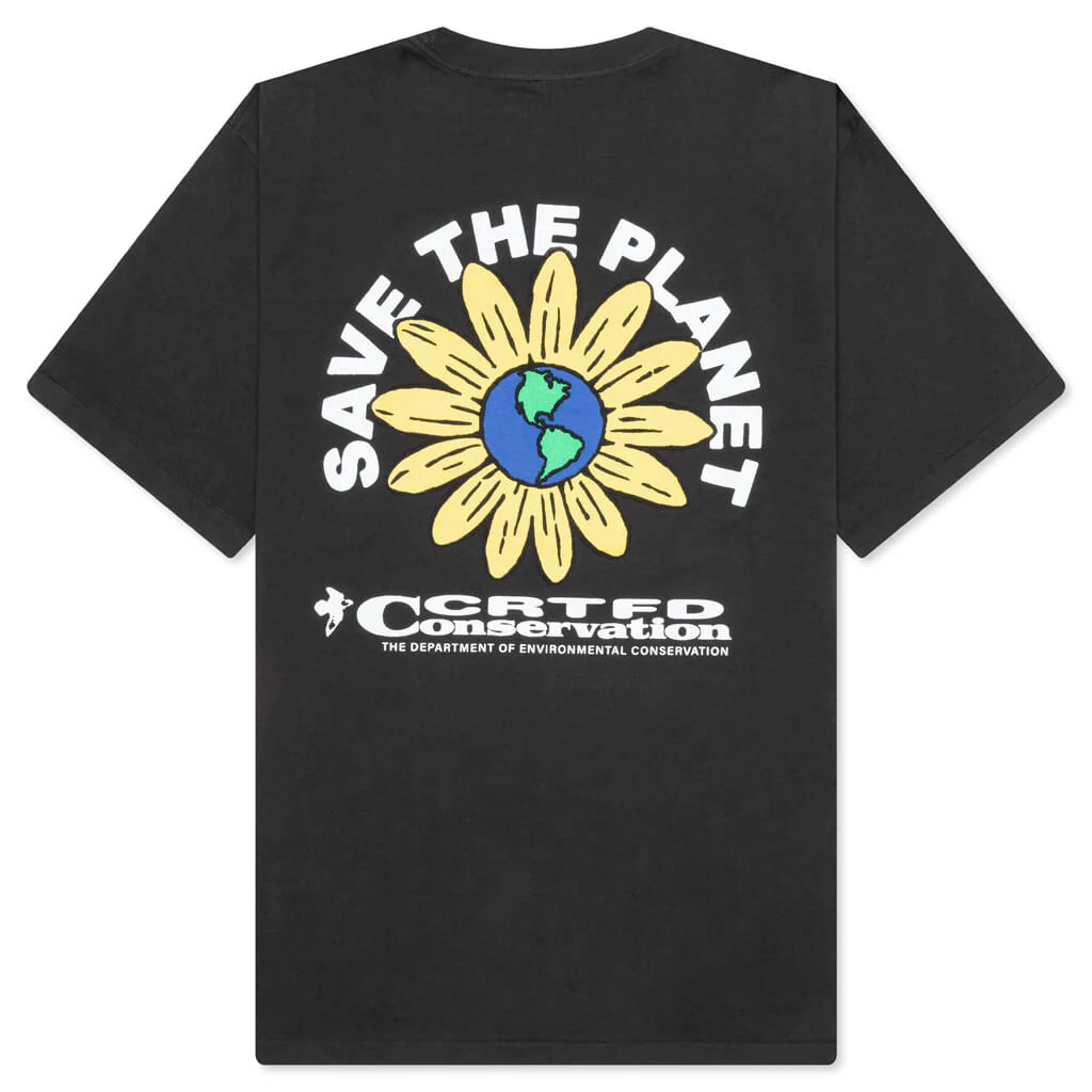 Bees T-shirt - Vintage Black - Image 2