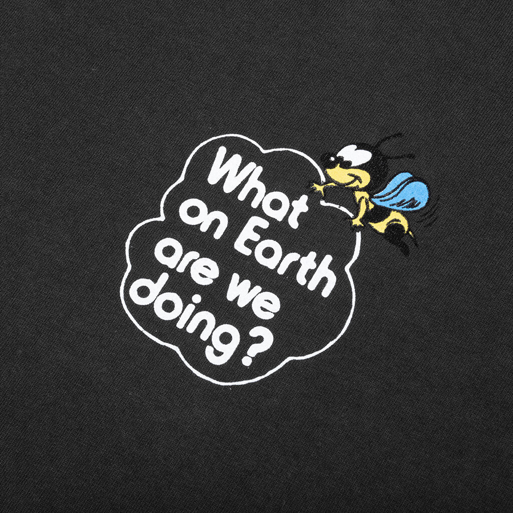 Bees T-shirt - Vintage Black - Image 3