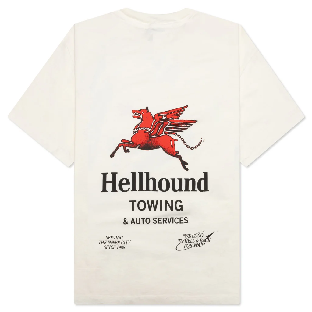 Hellhound 2.0 S/S Tee - White - Image 2