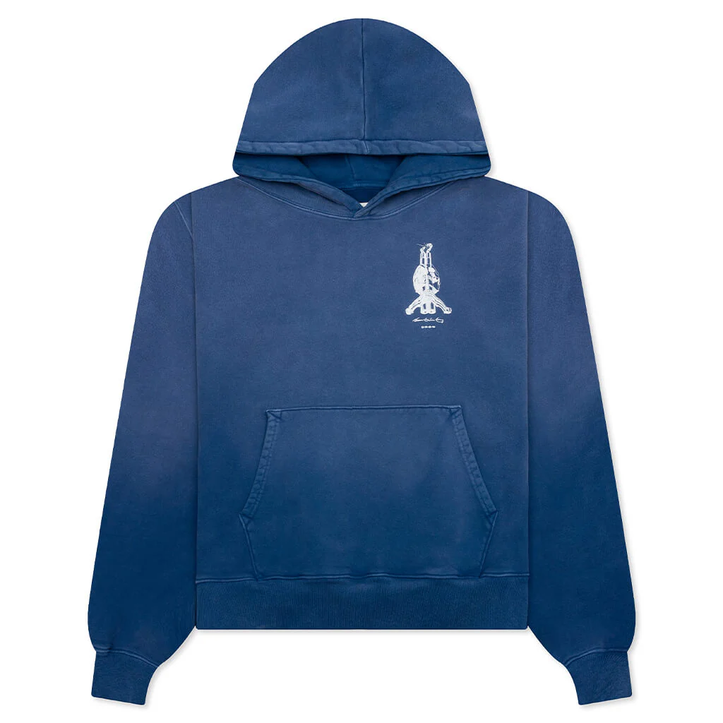 Bones Hoodie - Faded Navy