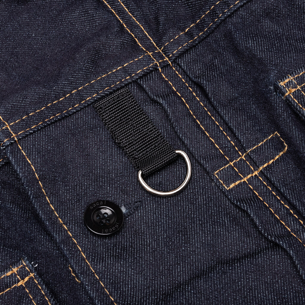 Denim Blouson - Indigo - Image 3