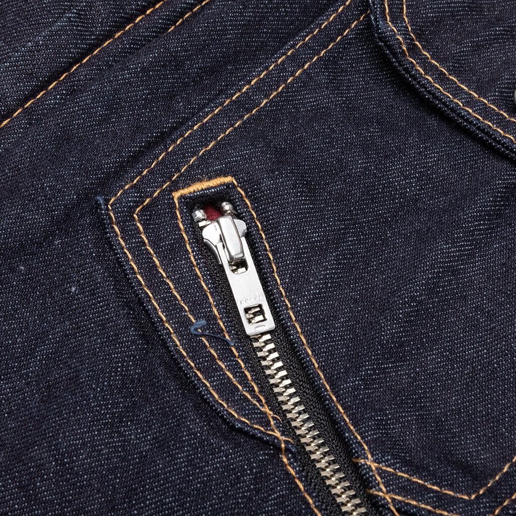 Denim Blouson - Indigo - Image 4