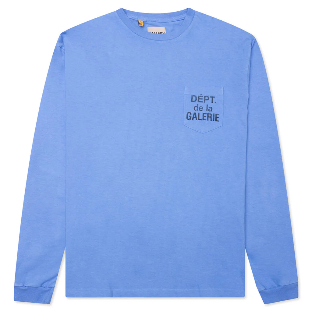 Dept De La Galerie L/S Tee - Blue