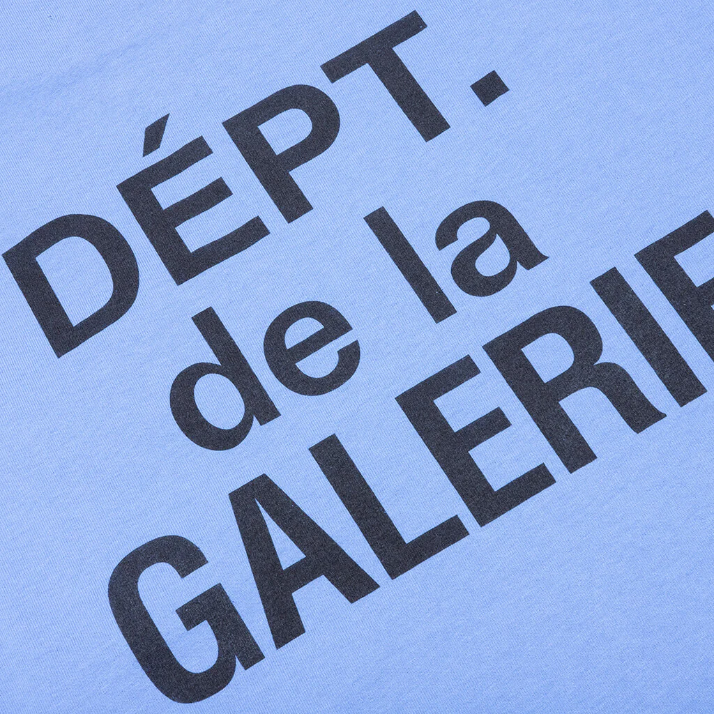 Dept De La Galerie L/S Tee - Blue - Image 4