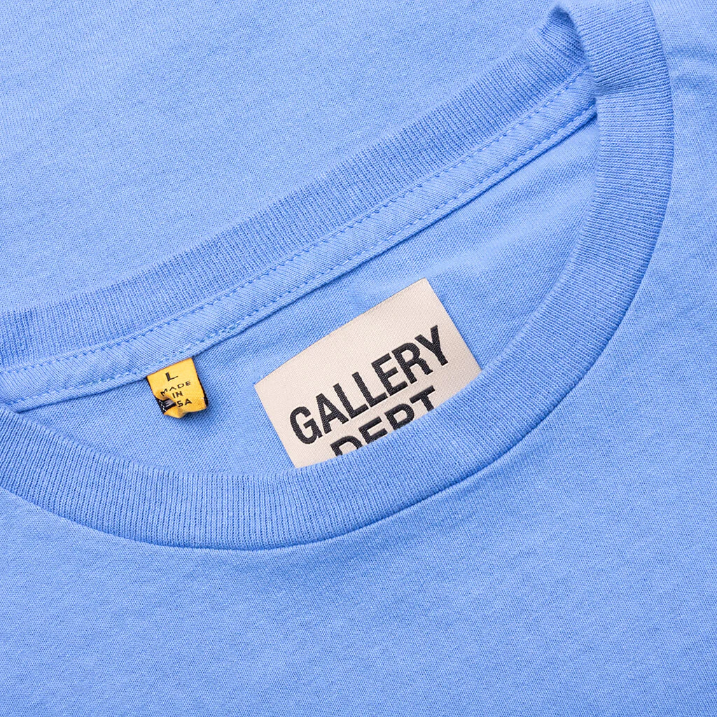 Dept De La Galerie L/S Tee - Blue - Image 5