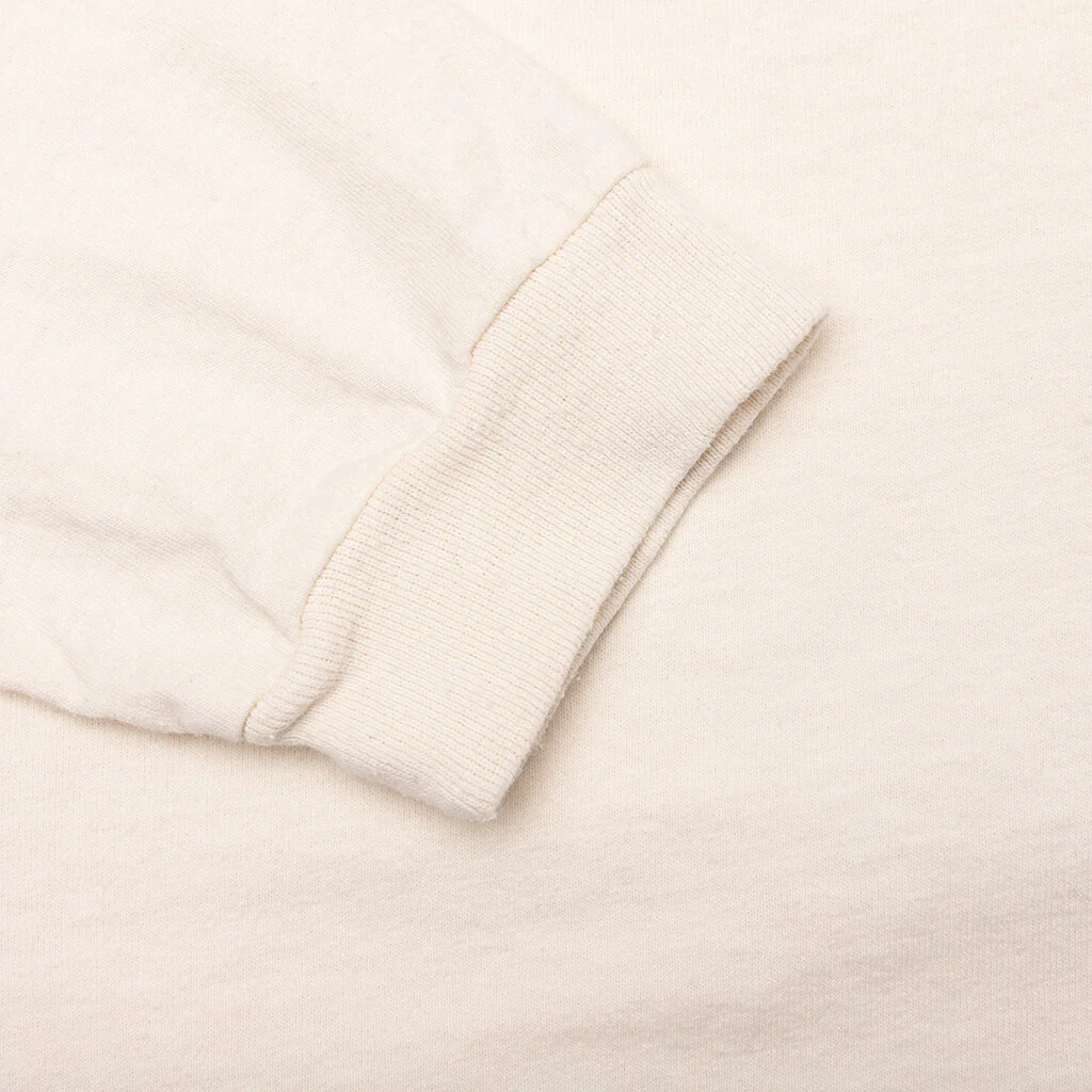Dept L/S Tee - Cream - Image 4
