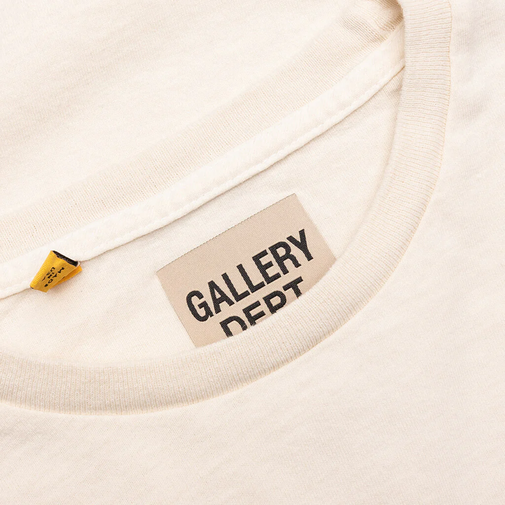 Dept L/S Tee - Cream - Image 5
