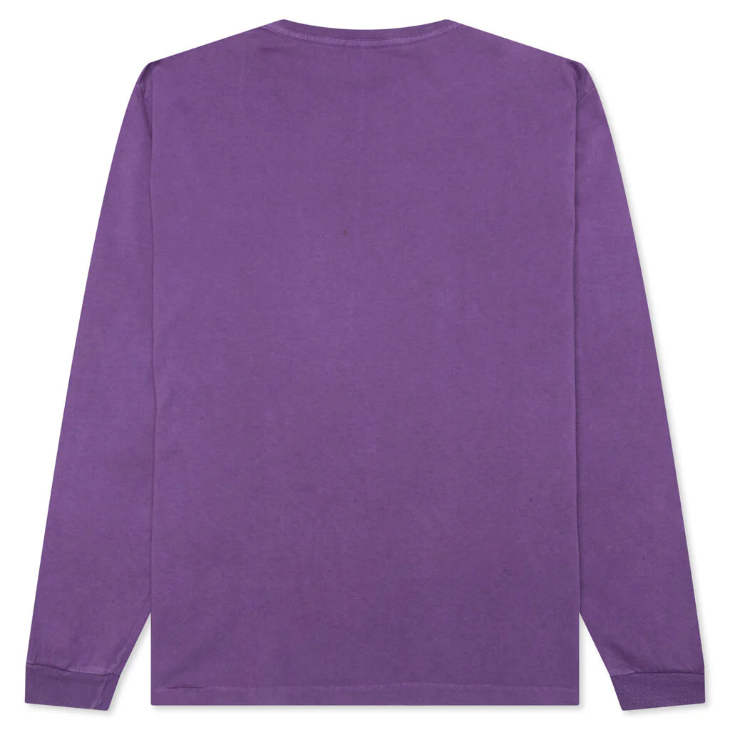 Dept L/S Tee - Purple - Image 2
