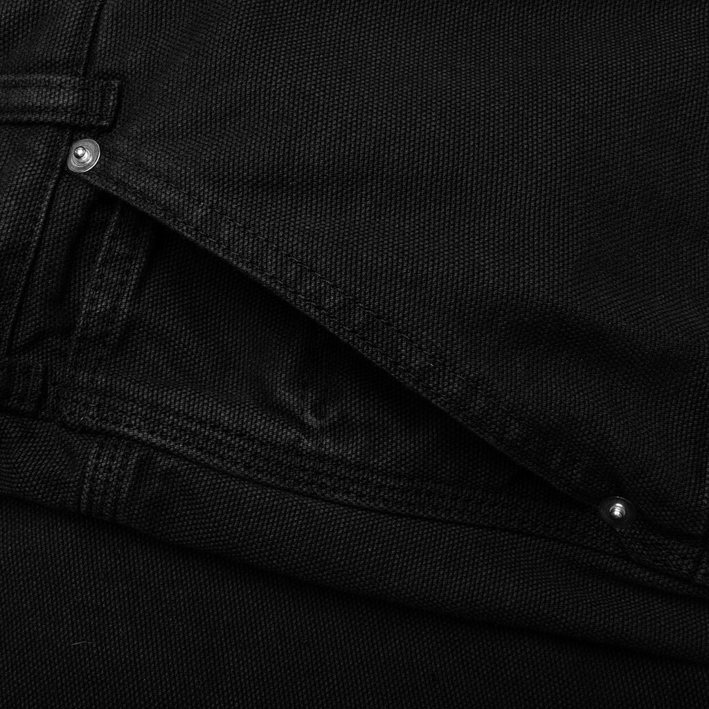 Destroyed Carpenter Pant - Washed Black - Image 3