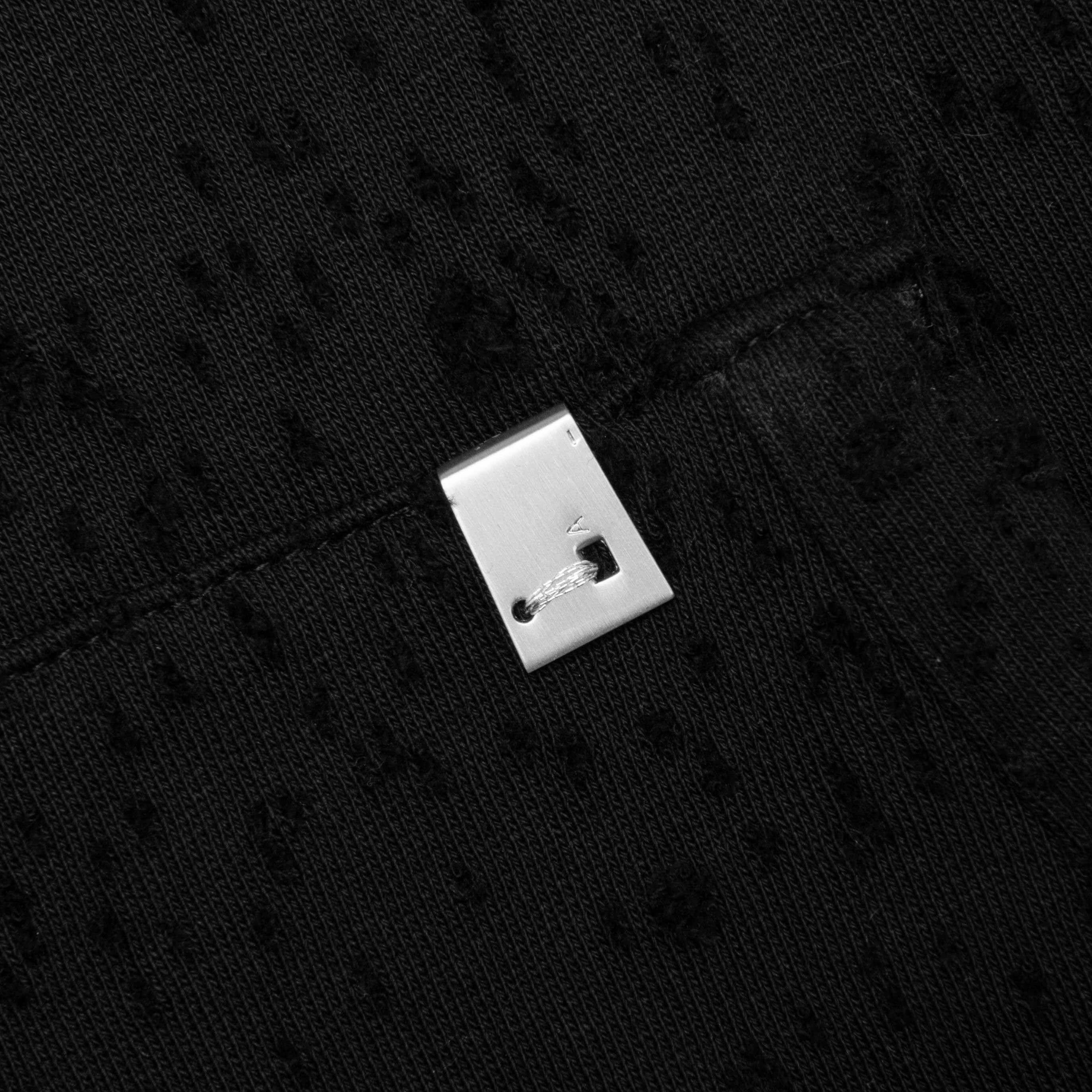 Destroyed Lighter Cap Hoodie - Black - Image 3