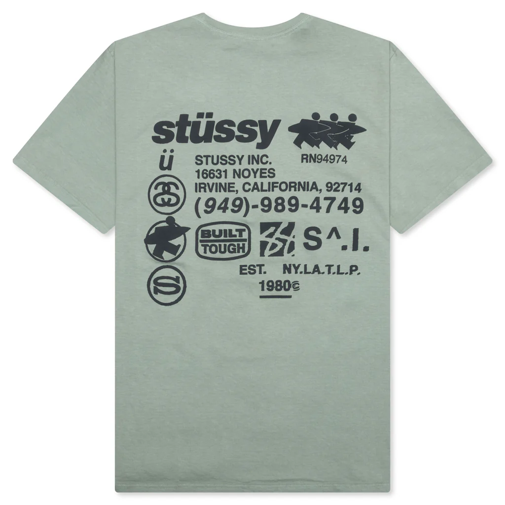 DNA Pigment Dyed Tee - Granite - Image 2