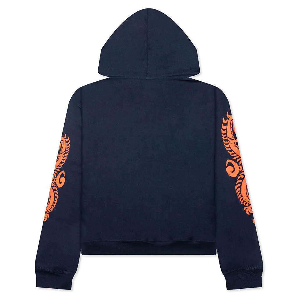 Dragons Zip Hoodie - Navy - Image 2