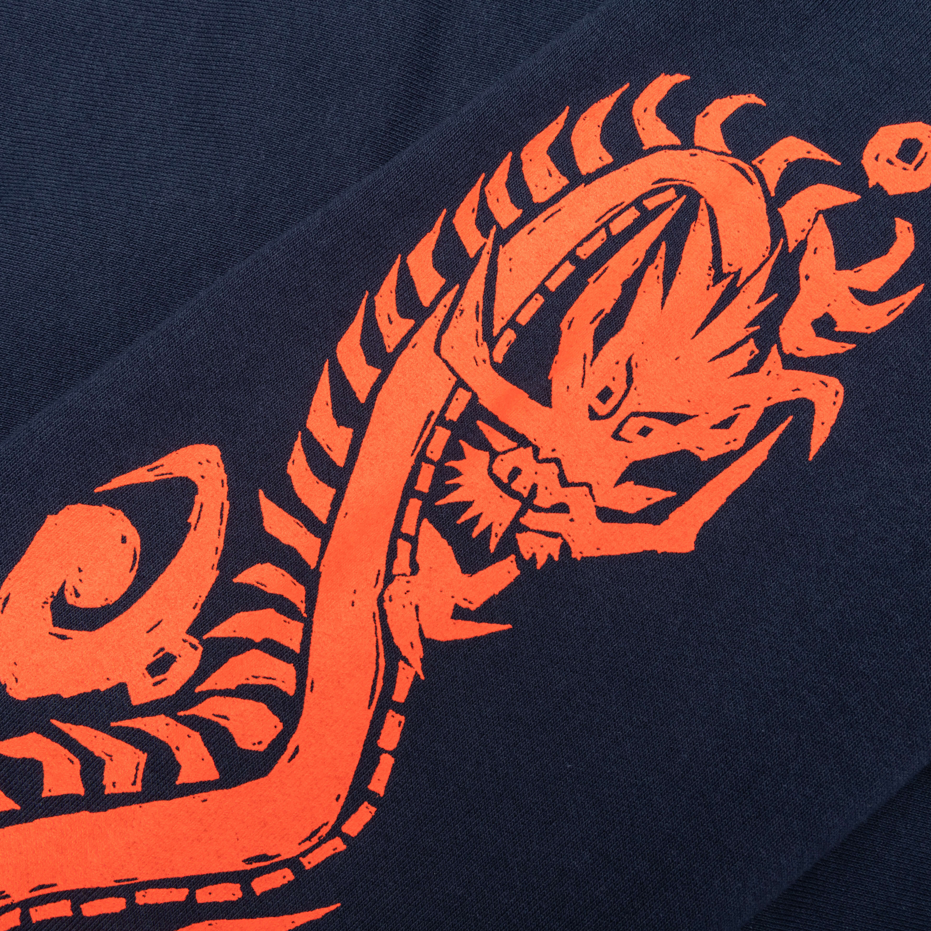 Dragons Zip Hoodie - Navy - Image 5