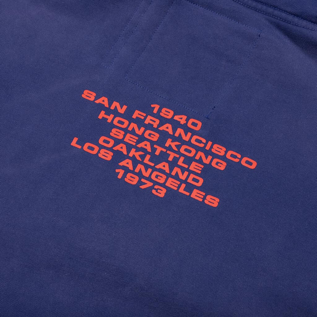Origins Bleached Hoodie - Bleached Blue - Image 4