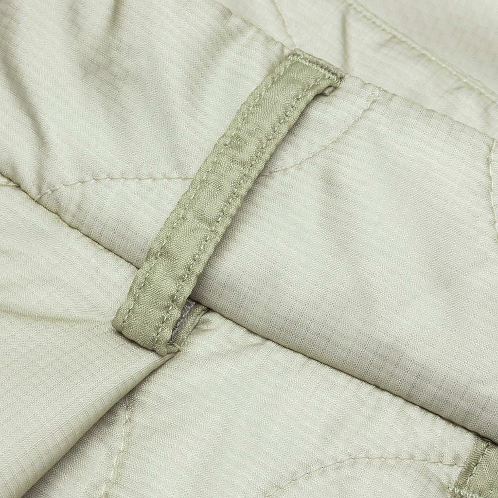 Pleaded Padded Shorts - Sand - Image 4