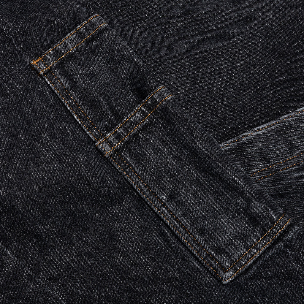 Loose Fit Jeans - Black - Image 4
