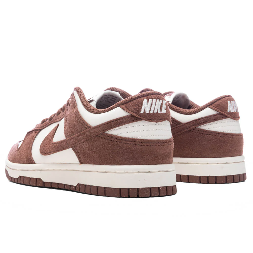 Women's Dunk Low - Phantom/Red Sepia/Sail - Image 3