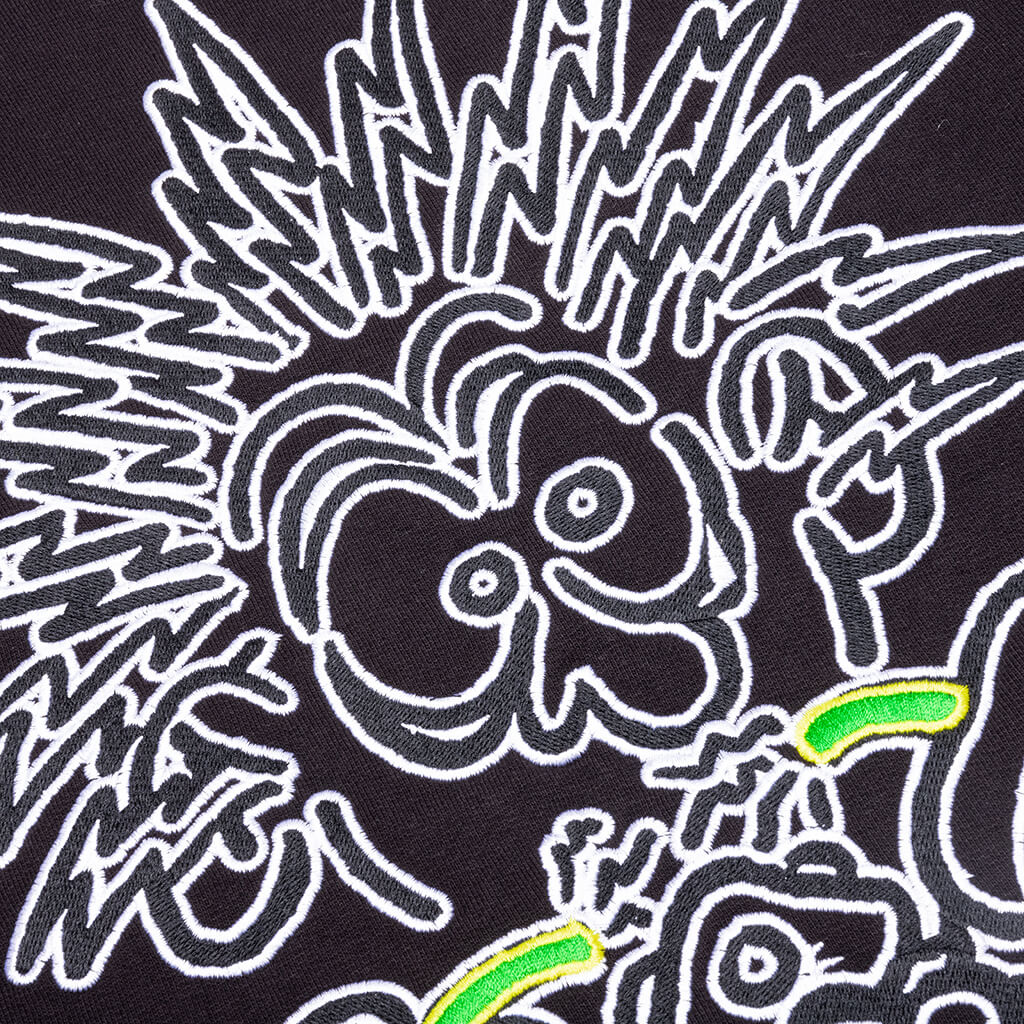 Electrified Crew Fleece - Black - Image 3