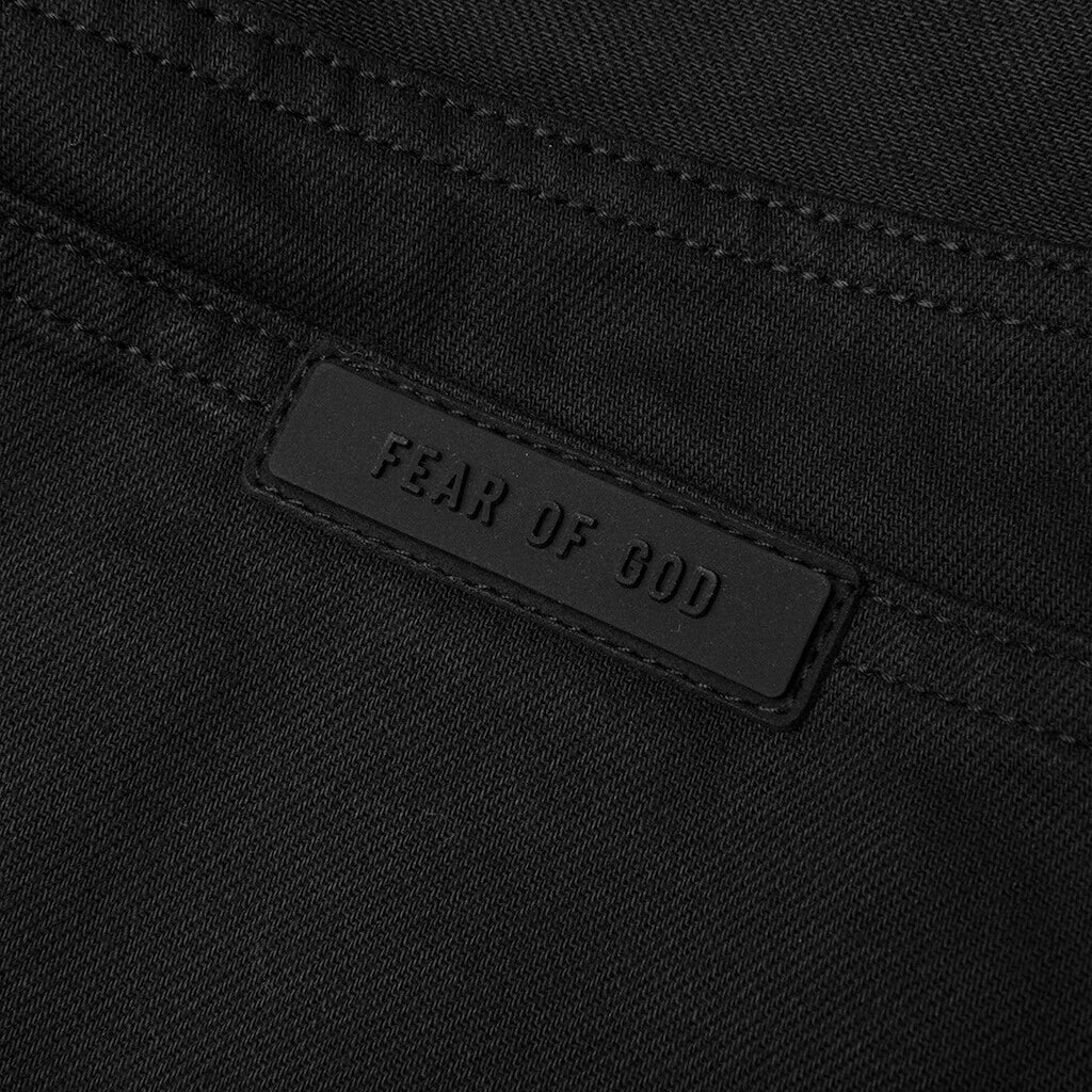 5 Pocket Jean - Jet Black - Image 4