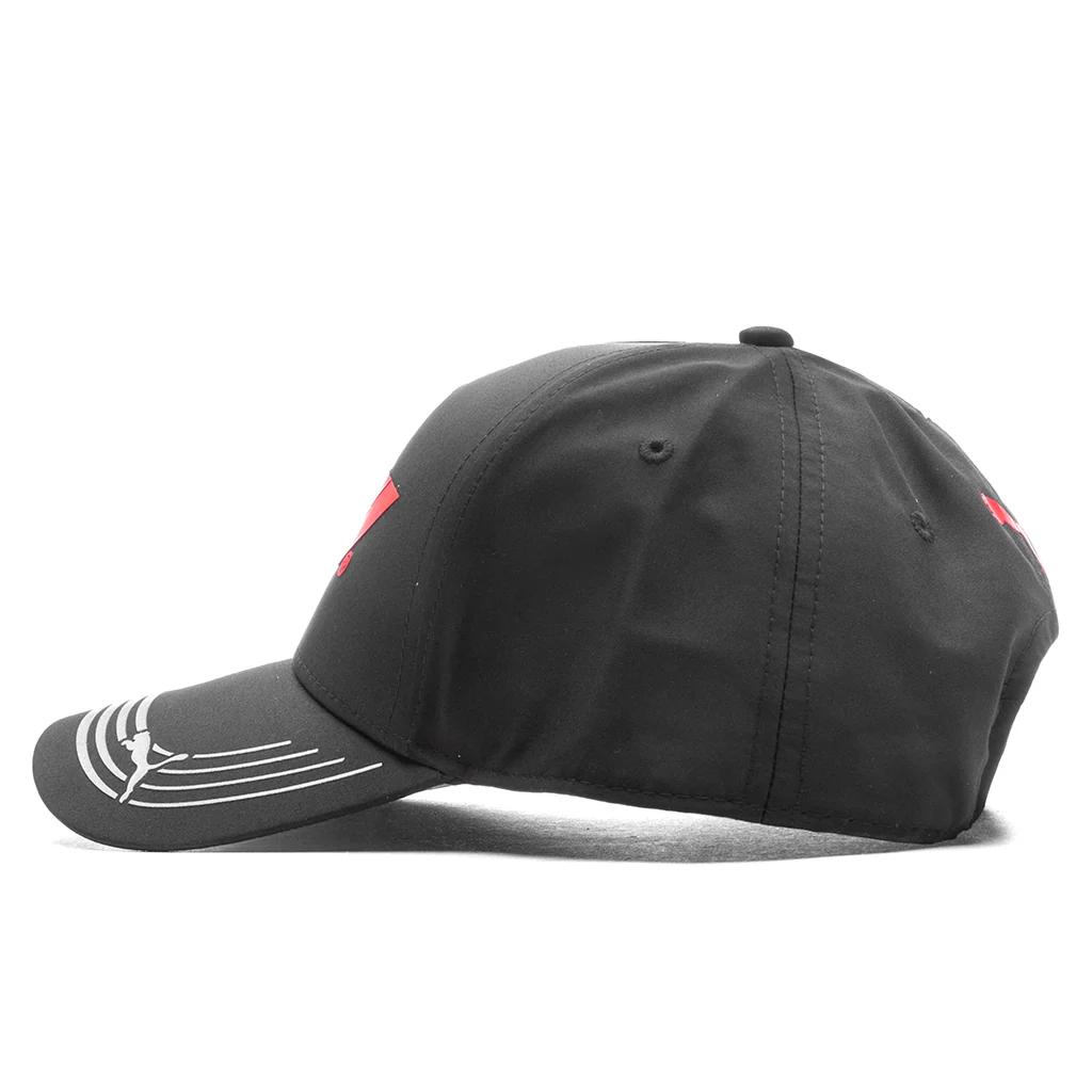 Joshua Vides for Scuderia Ferrari Replica Sainz Baseball Cap  - Black - Image 4