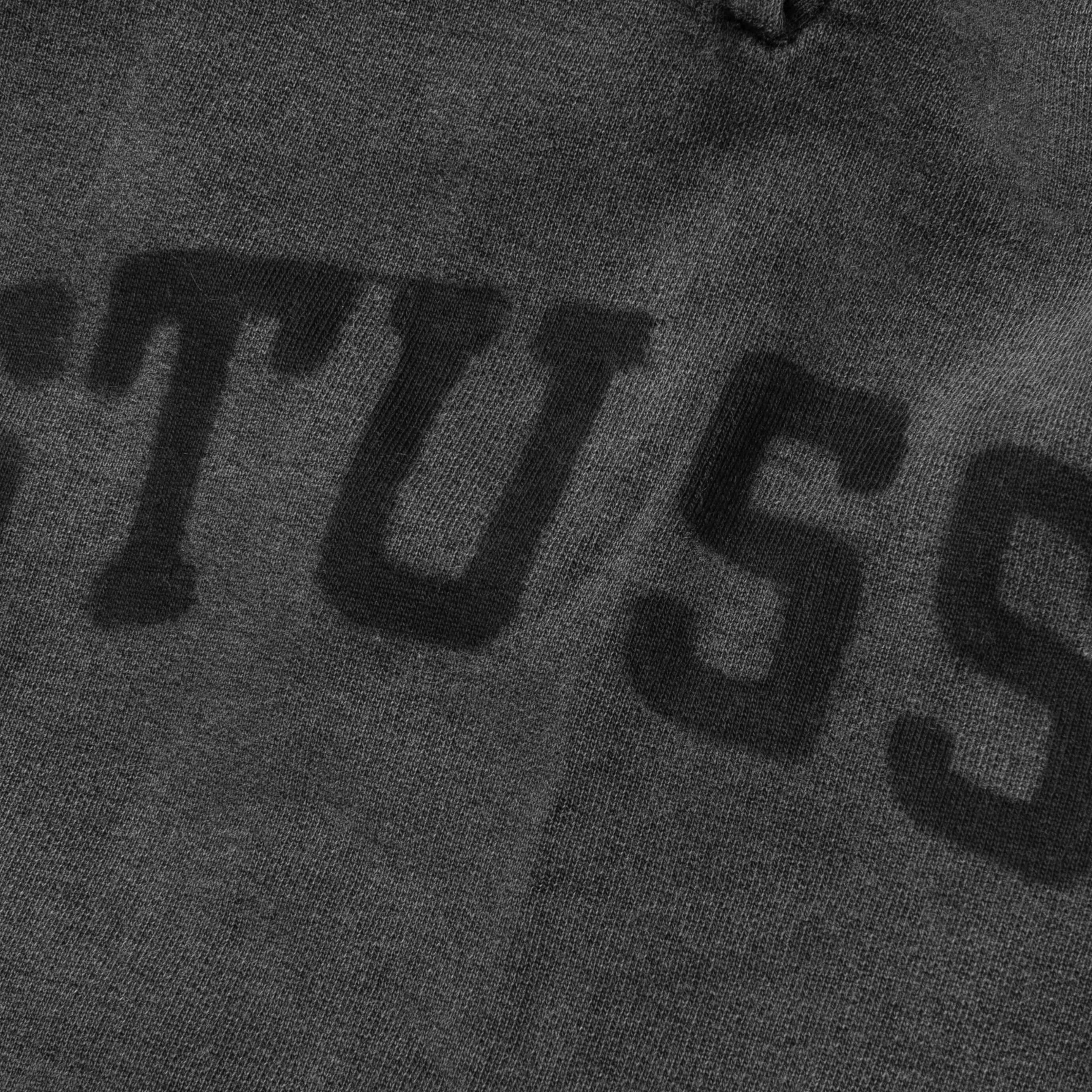 Faded Graphic Fleece Pant - Washed Black - Image 4