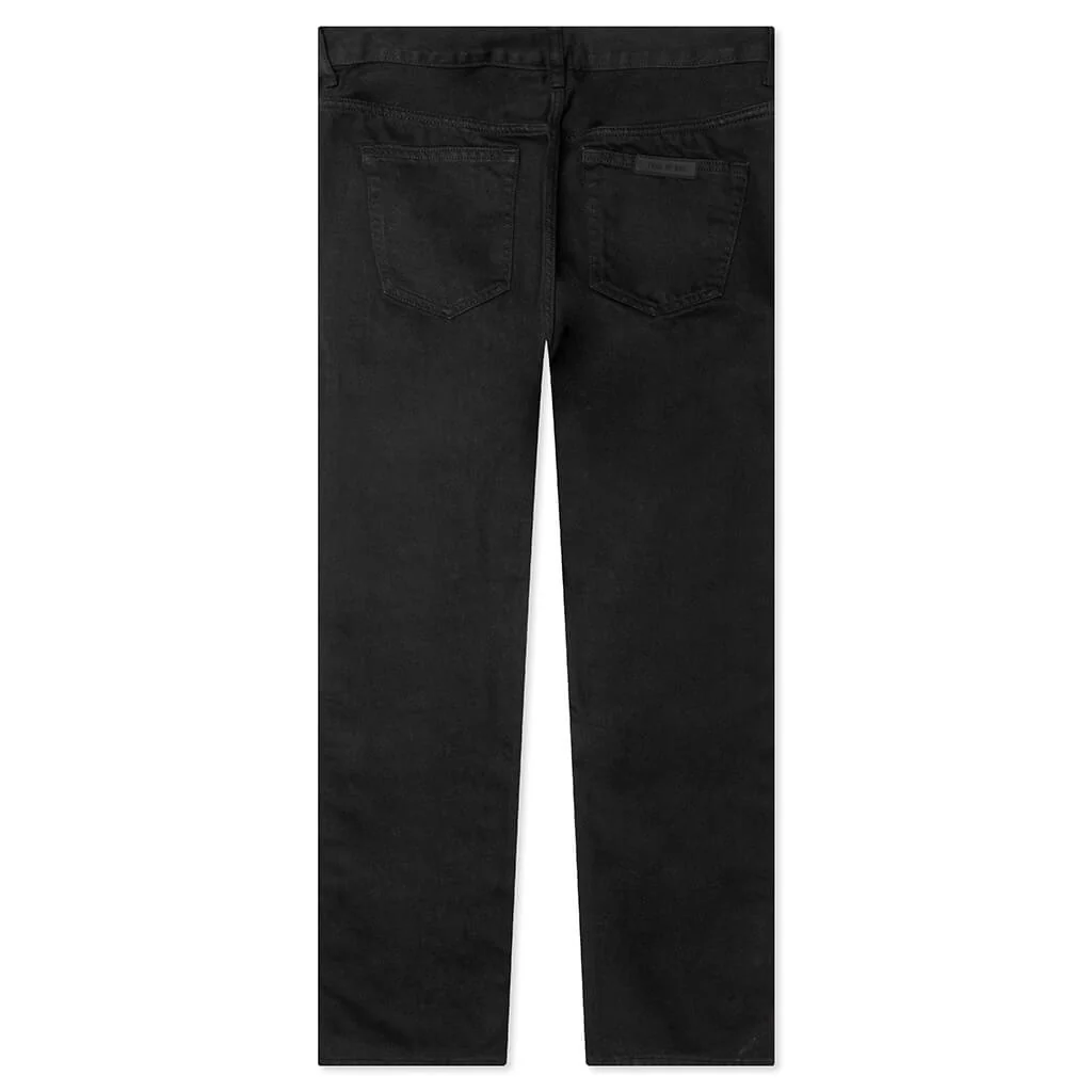 5 Pocket Jean - Jet Black - Image 2