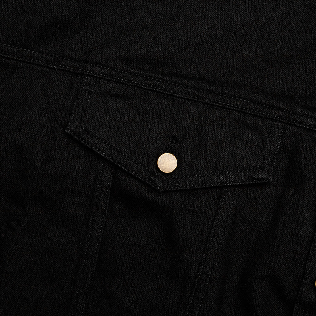 Denim Jacket - Jet Black - Image 3
