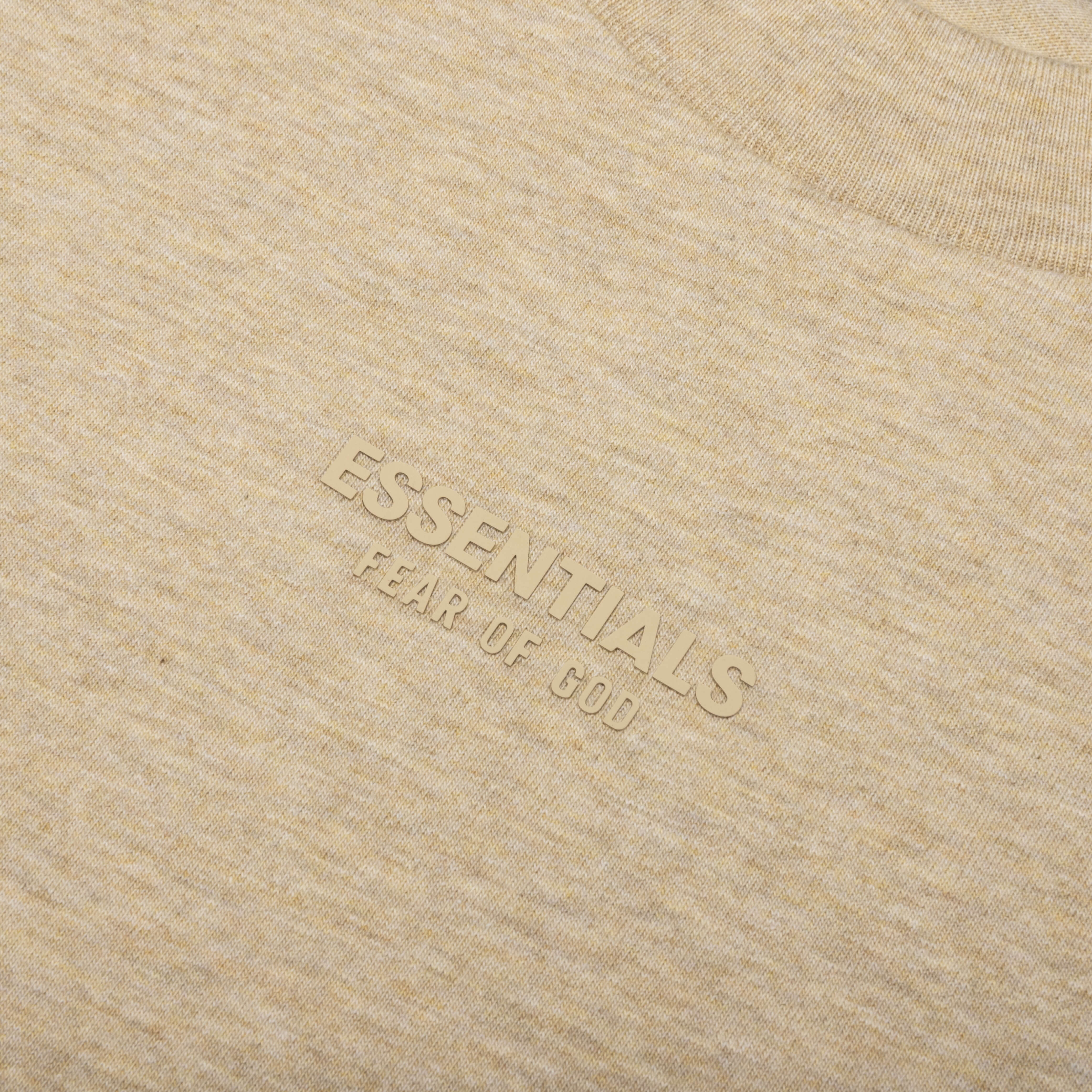 Essentials Tee - Gold Heather - Image 3