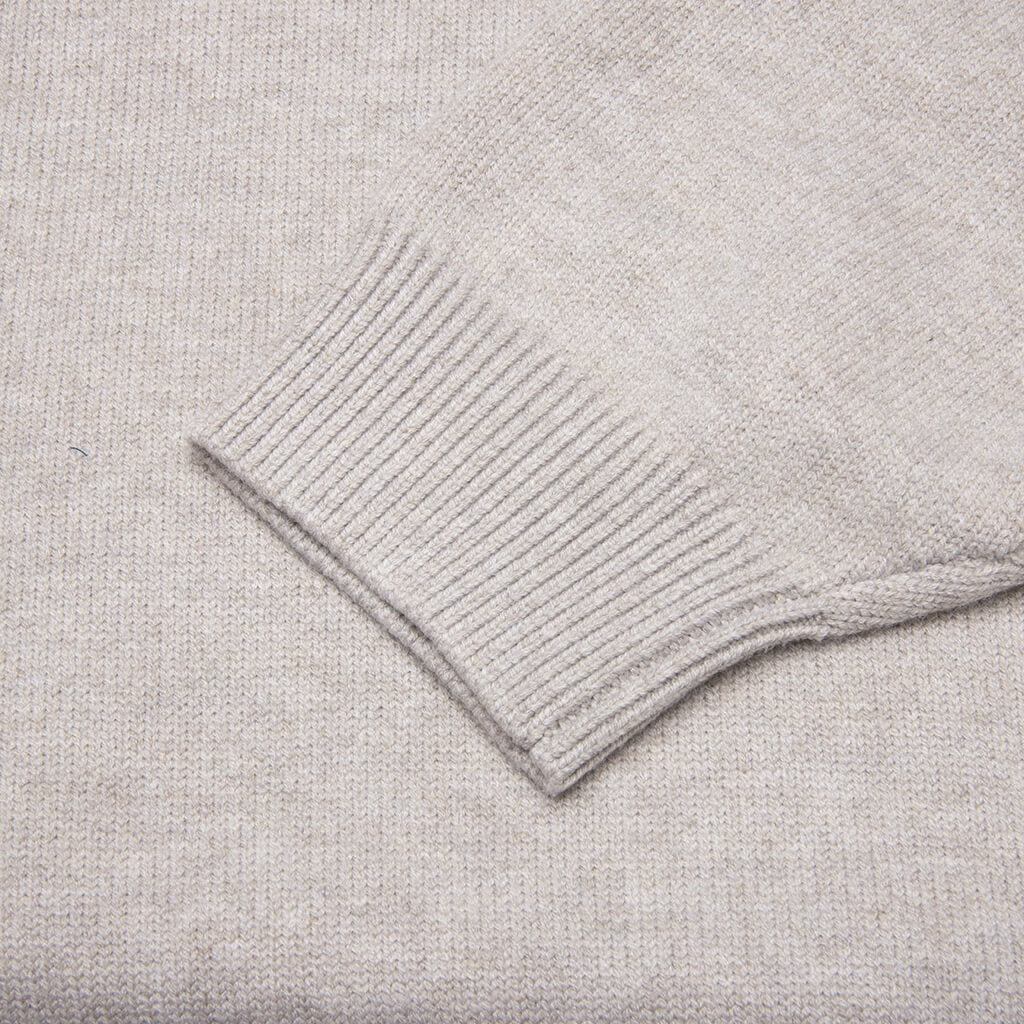 Essentials Knit Polo - Core Heather - Image 3