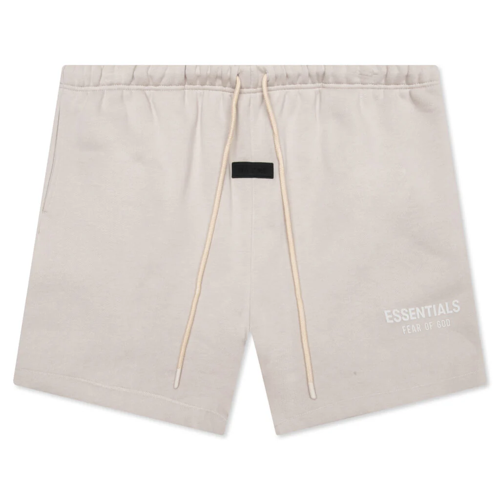 Essentials Sweatshort - Silver Cloud