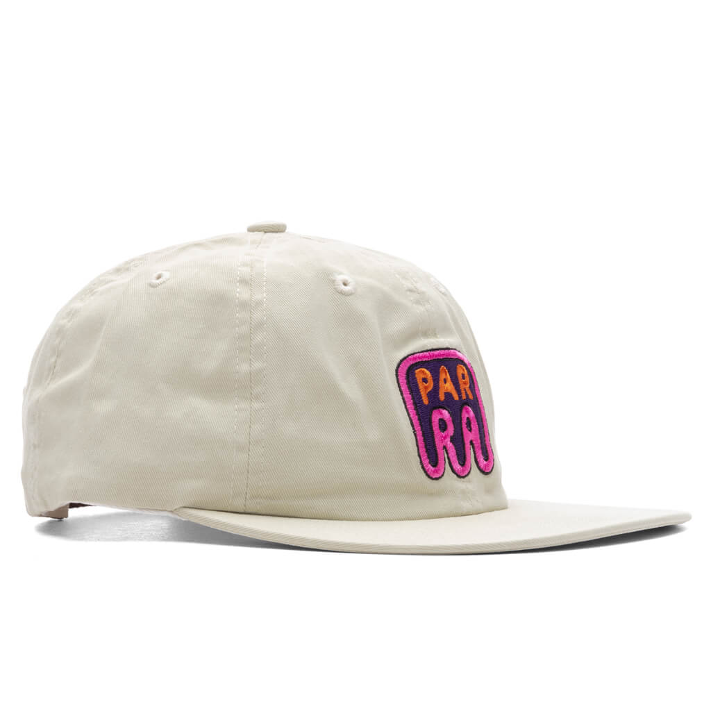 Fast Food Logo 6 Panel Hat - Off White - Image 3