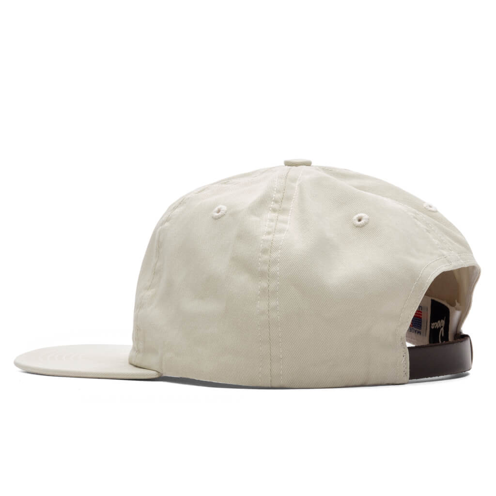 Fast Food Logo 6 Panel Hat - Off White - Image 4