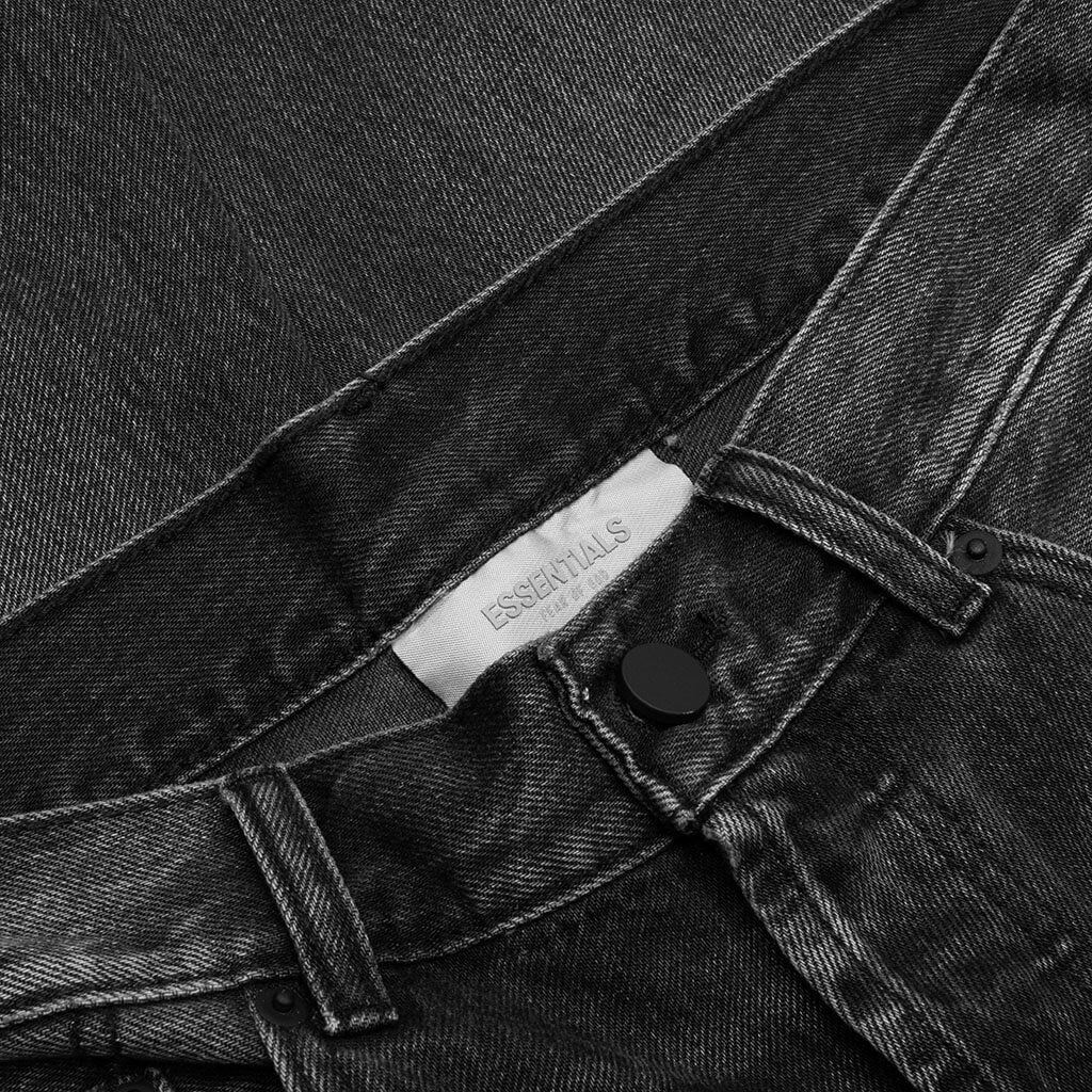 Essentials 5 Pocket Jean - Black - Image 4