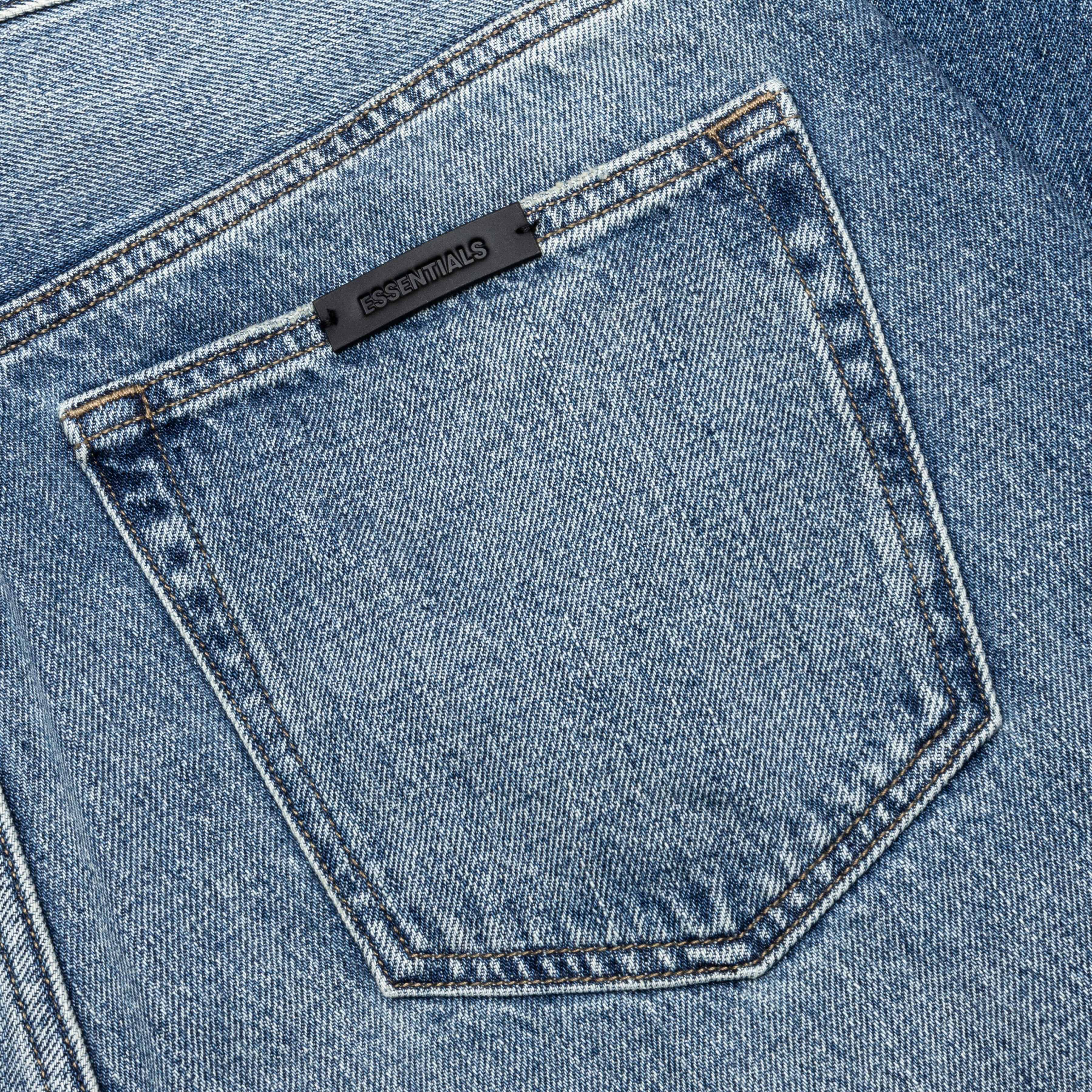 Essentials 5 Pocket Jean - Medium Wash - Image 4