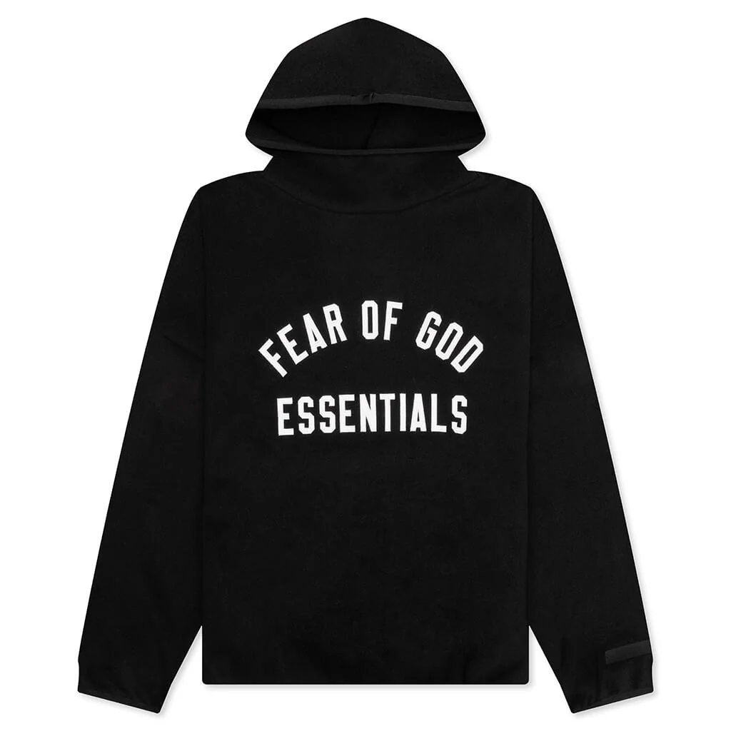 Brushed Hoodie - Black