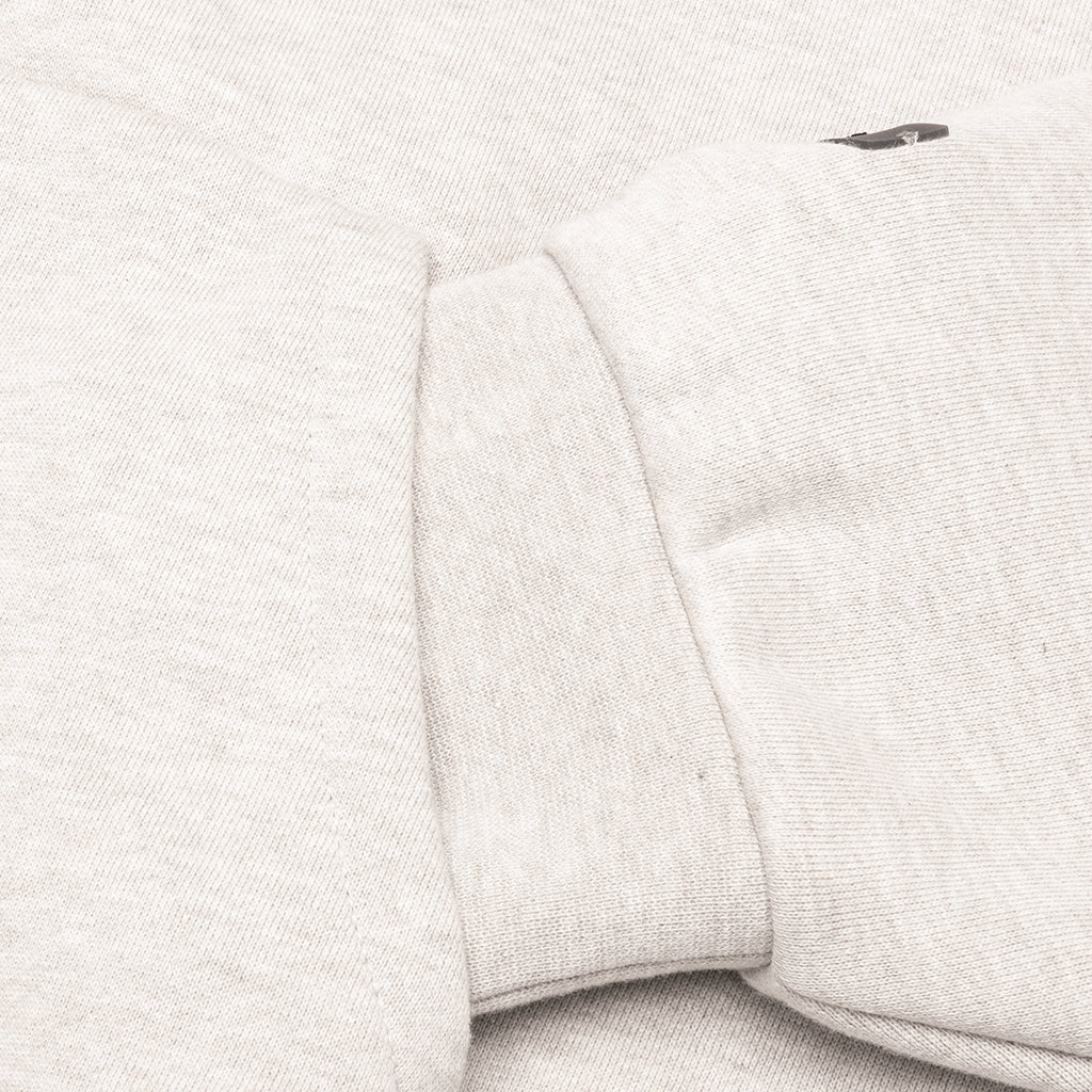 Classic Fleece Zip-Up Hoodie - Heather Stone - Image 3