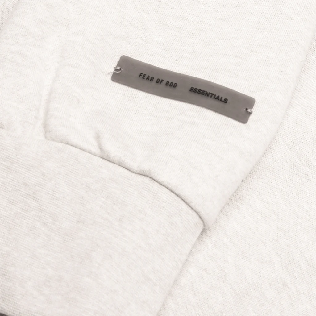 Classic Fleece Zip-Up Hoodie - Heather Stone - Image 4