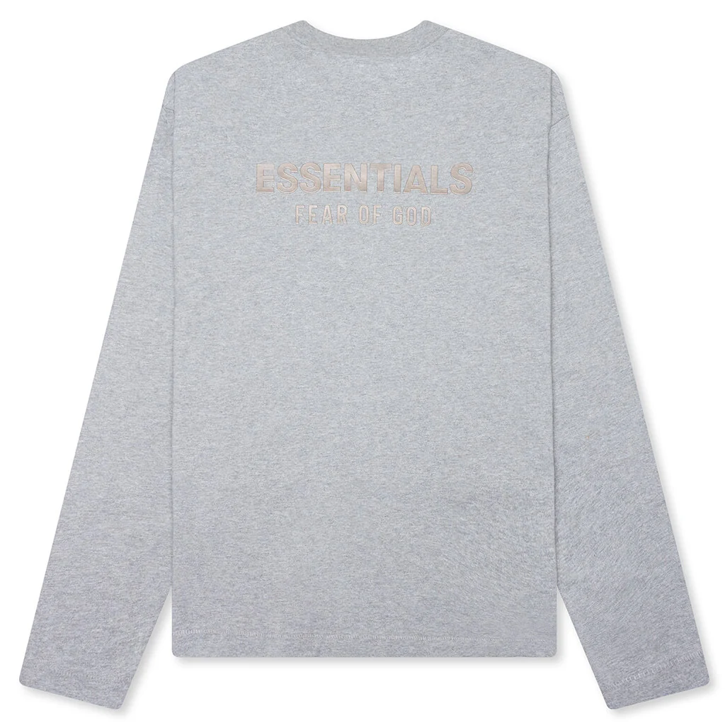Classic L/S T-Shirt - Concrete Heather - Image 2